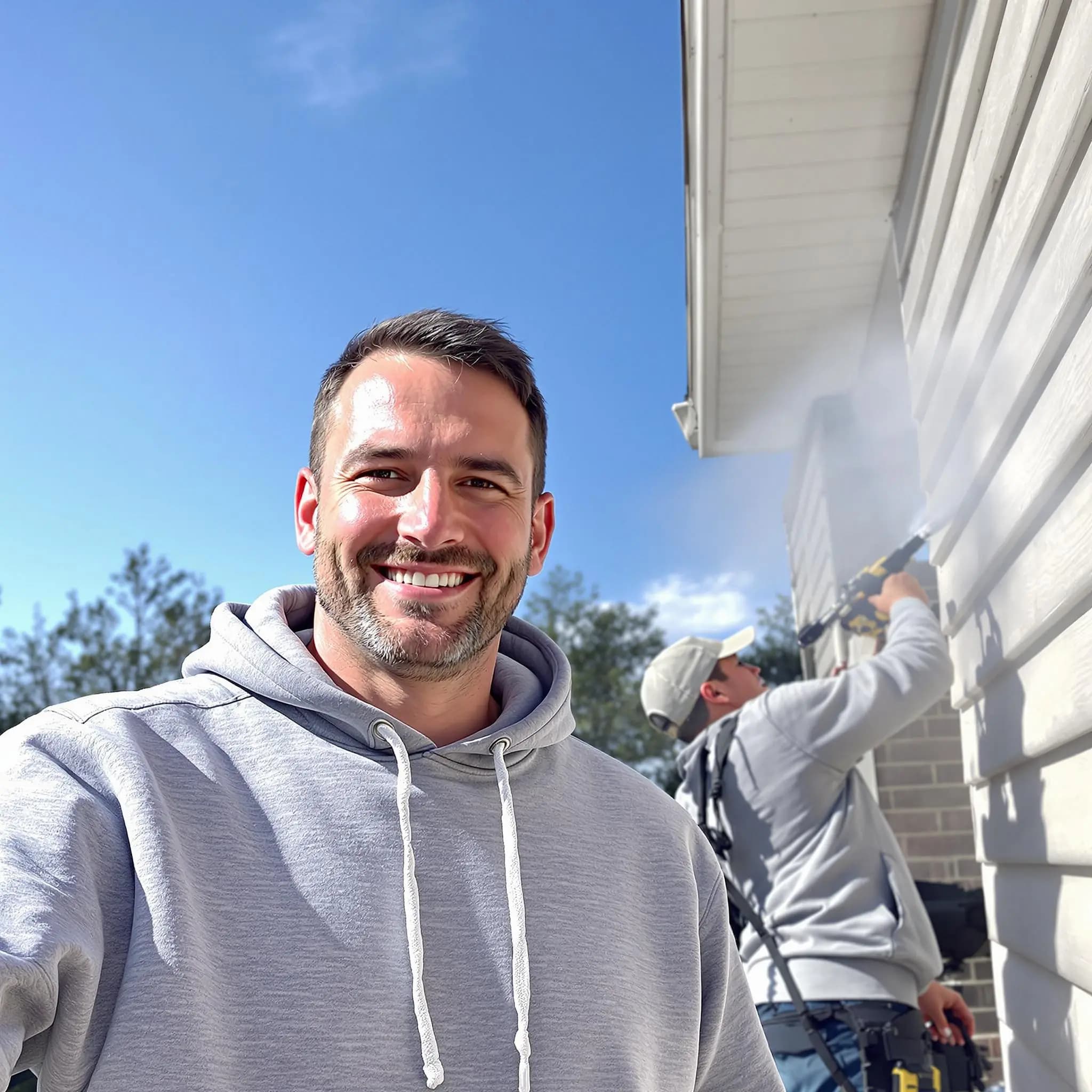 The Eastlake Power Washing team.